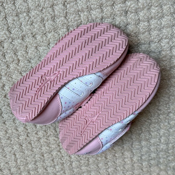 Mikihouse X Mixuno Kid’s Pink Polkadot Sneakers - Picture 6 of 8